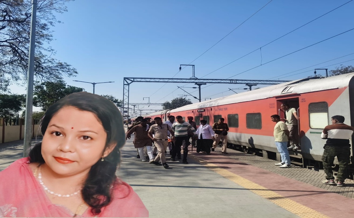 Death in a Train Washroom: ट्रेन के वॉशरूम में जज की पत्नी की रहस्यमयी मौत, जावरा में दरवाज़ा तोड़कर निकाला शव