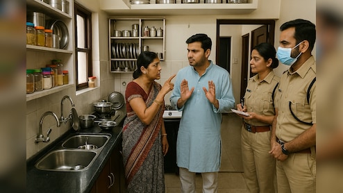 गजब! पति ने नहीं मांजे बर्तन तो पत्नी ने बुला ली पुलिस, माजरा सुनकर थानेदार भी नहीं रोक पाए अपनी हंसी!