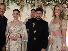Shikhar Dhawan And Wife Sophie Attend Kuldeep Yadavs Wedding Reception