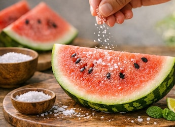 Why You Should Add A Pinch Of Salt To Watermelon Before Eating It