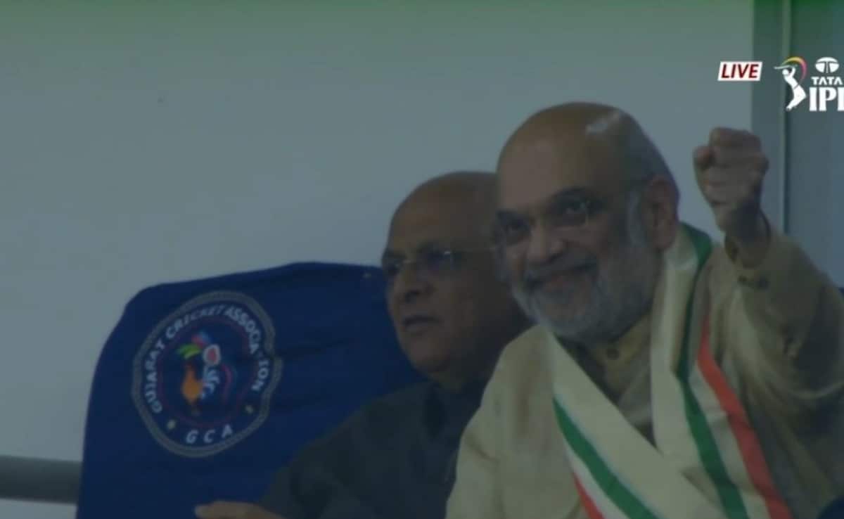 Amit Shah Attends T20 World Cup Final With Son Jay Shah And Family