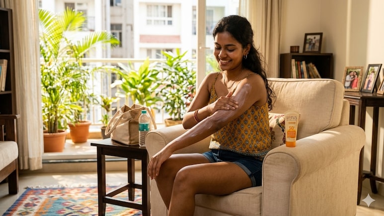 Skin Damage Doesn't Stop at the Door: The Need For Wearing Sunscreen At Home