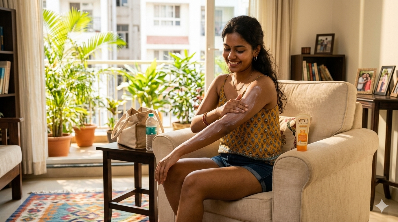 Skin Damage Doesn't Stop at the Door: The Need For Wearing Sunscreen At Home
