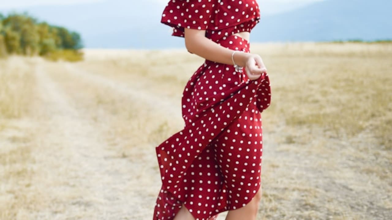 Channel your feminine energy with these calf-length midi dresses