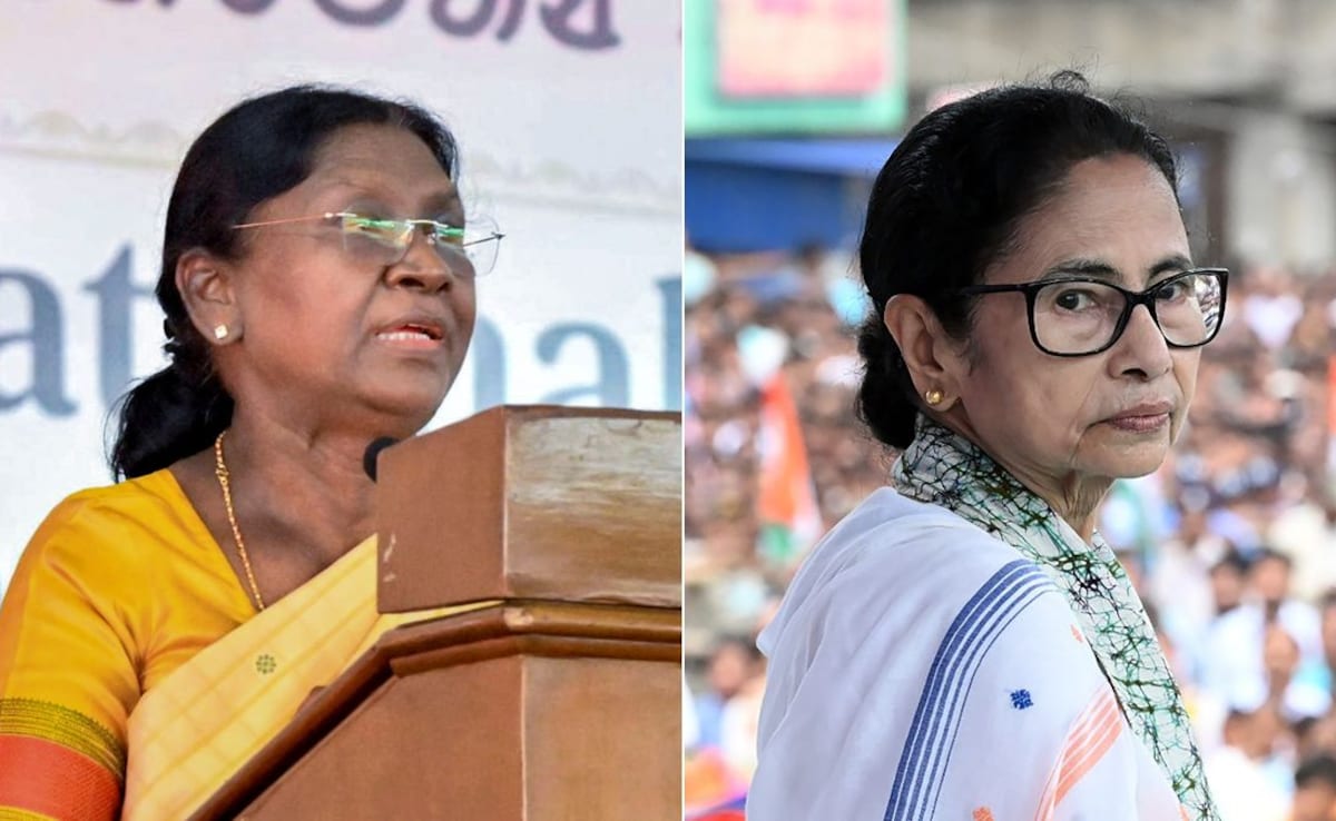 "Is She Upset With Me?" President Jabs Mamata Banerjee, Her "Politics" Reply