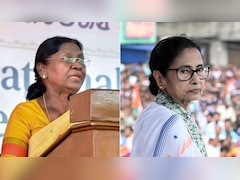 "Is She Upset With Me?" President Jabs Mamata Banerjee, Her "Politics" Reply