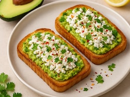 Healthy Breakfast Recipe: 10 मिनट में बनाएं प्रोटीन, फाइबर और हेल्दी फैट से भरपूर फूड ''एवोकाडो पनीर टोस्ट"