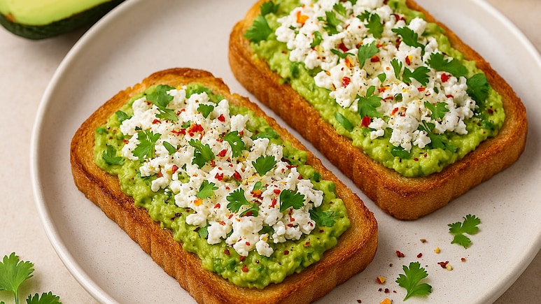 Healthy Breakfast Recipe: 10 मिनट में बनाएं प्रोटीन, फाइबर और हेल्दी फैट से भरपूर फूड ''एवोकाडो पनीर टोस्ट"