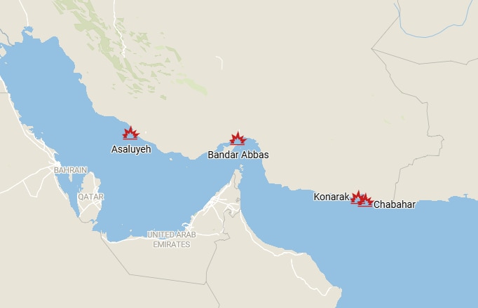 Iranian naval bases