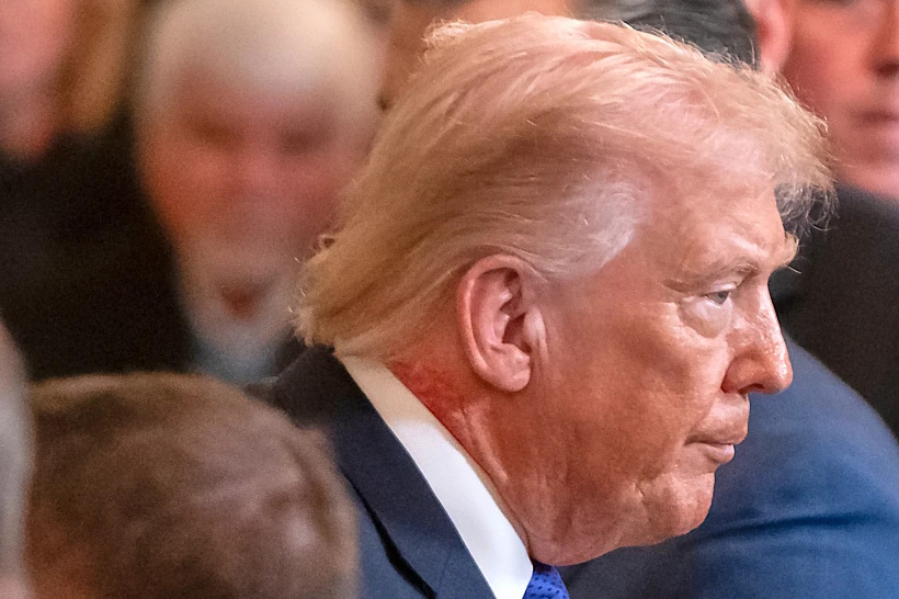 White House physician said the redness is linked to a cream being used as a preventative skin treatment