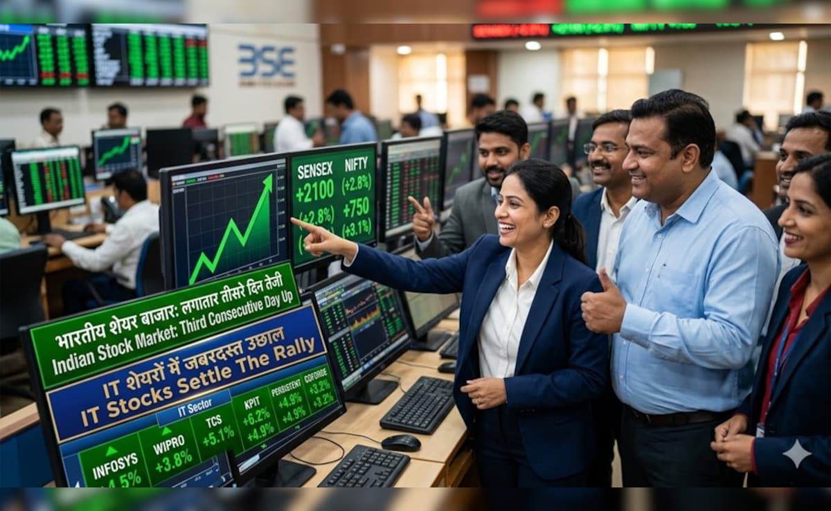 एक रिपोर्ट और यूं सरसरा कर भागा सेंसेक्&zwj;स, उछले IT स्&zwj;टॉक्&zwj;स! शेयर बाजार में आज की तेजी को समझना है तो ये पढ़ें