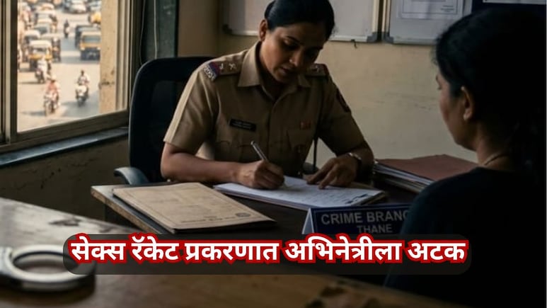 Thane News: सेक्स रॅकेट प्रकरणात अभिनेत्रीला अटक; ज्युनियर कलाकारांना आमिष दाखवून करत होती फसवणूक