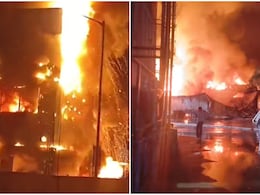 Rajasthan Fire News: कोटपूतली-बहरोड़ में आग का गोला बना रीको घिलोठ, 10 करोड़ की संपत्ति खाक; घंटों की मशक्कत के बाद काबू