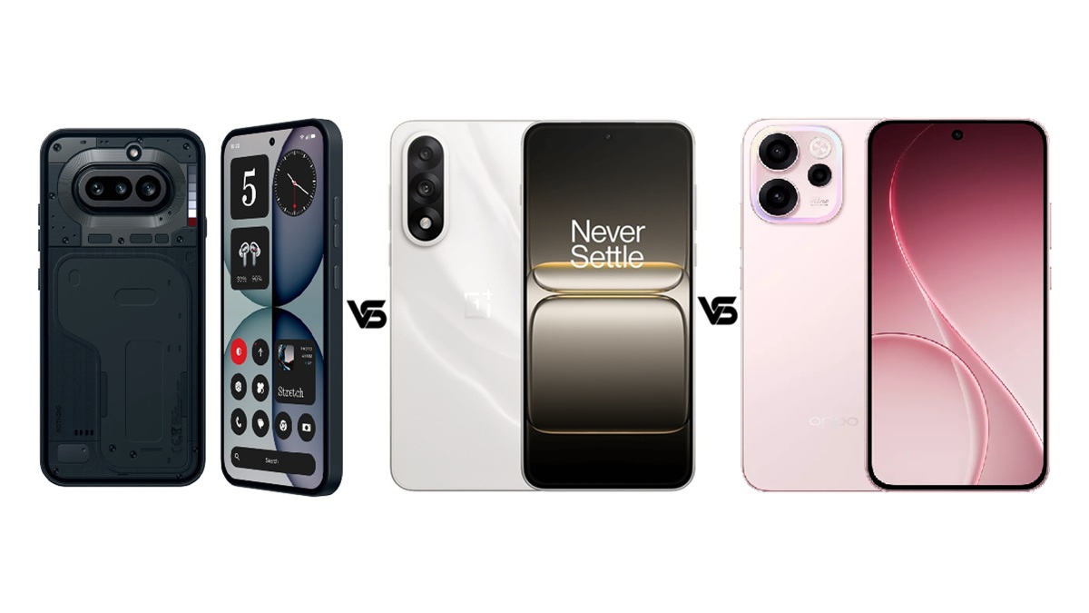 Nothing Phone 4a vs Oppo Reno 15C 5G vs OnePlus Nord 5: देखें 40K में कौन सा है बेस्ट?