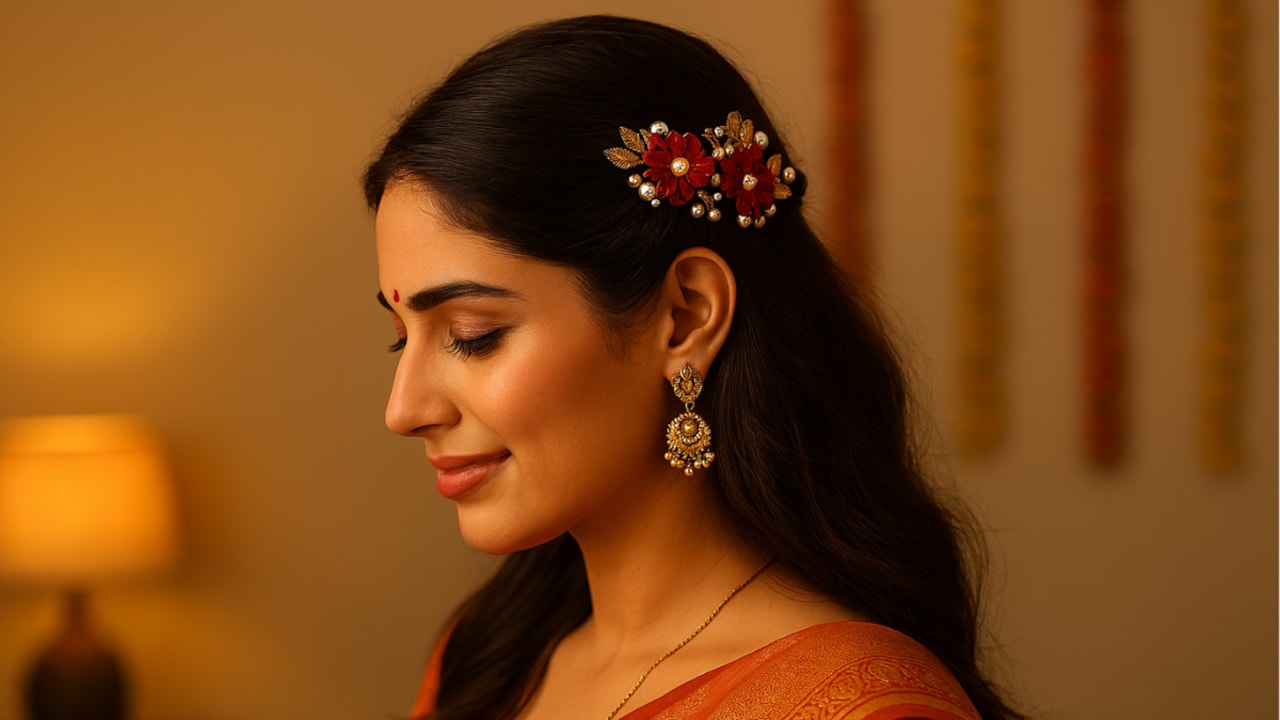 Elevate your hairstyles this Navratri with these stylish hair accessories Elevate your hairstyles this Navratri with these stylish hair accessories