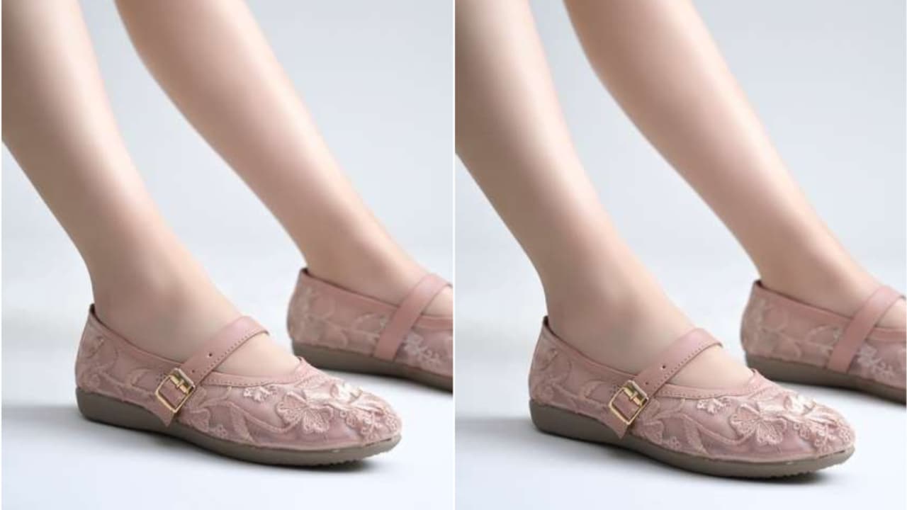 Step into style with these cushioned ballet flats