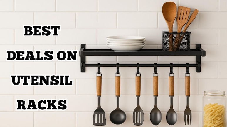 किचन को दें सलीकेदार और स्मार्ट लुक, मॉडर्न Utensil Racks पर मिल रही हैं शानदार बजट डील्स, अभी करें ऑर्डर