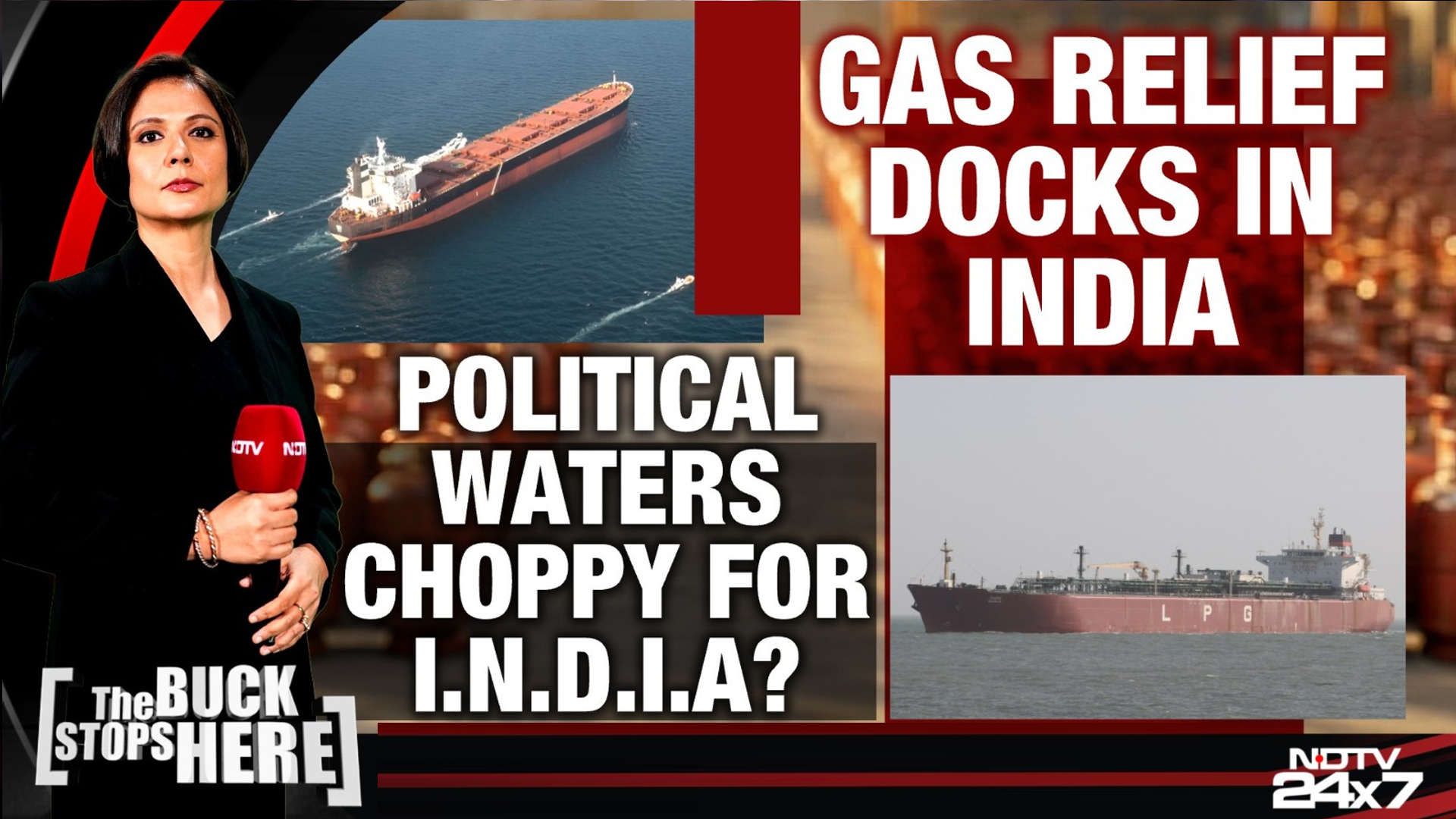 Gas Relief Docks In India: Political Waters Chippy For I.N.D.I.A?