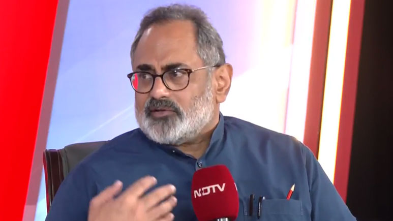 Rajeev Chandrasekhar Says Congress' AI Summit Protest 'Embarrassed India' At NDTV Power Play Keralam