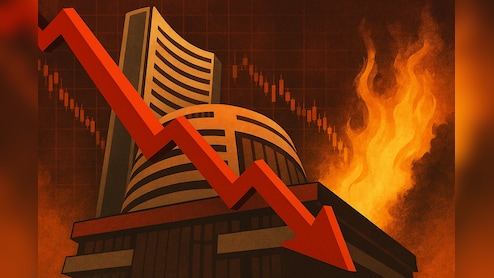 Market Closing: हफ्ते के पहले दिन बाजार में बड़ी गिरावट, क्रूड की आग में 8 लाख करोड़ रुपए स्वाहा