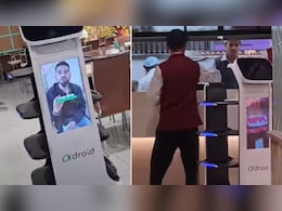 इस रेस्टोरेंट में रोबोट बने वेटर, लोगों को सर्व कर रहे हैं खाना