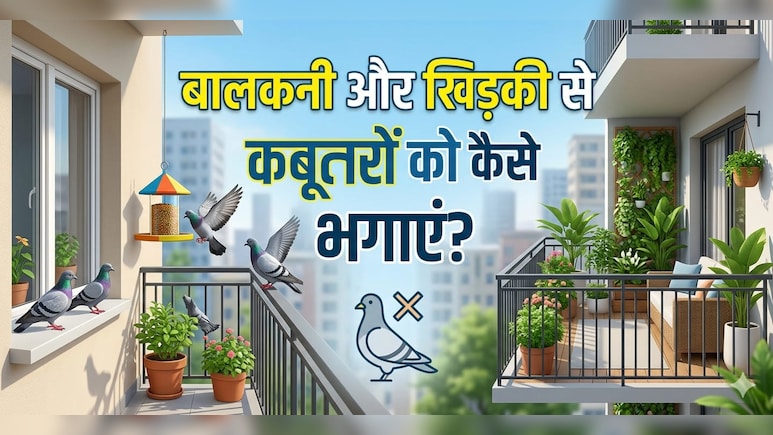 क्या आपके घर की बालकनी और खिड़की में कबूतरों ने डाल रखा है डेरा, तो अपनाएं ये 9 आसान तरीके, दोबारा कभी नजर नहीं आएंगे...