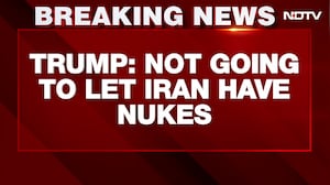 Donald Trump: Not Going To Let Iran Have Nukes