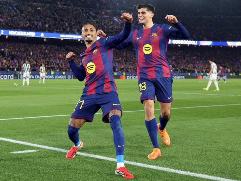 Barcelona Demolish Newcastle 7-2, Reach UEFA Champions League Quarter-Finals
