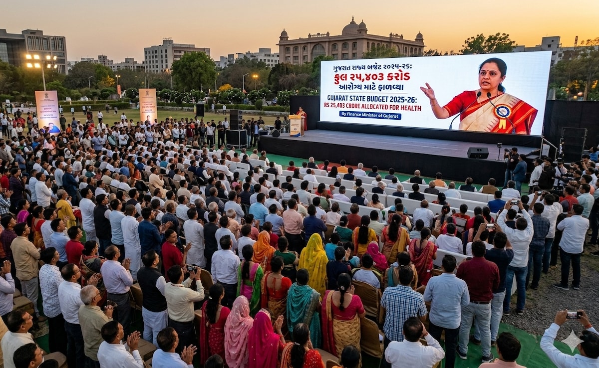 Rs 25,403 Crore Health Budget Cleared In Gujarat