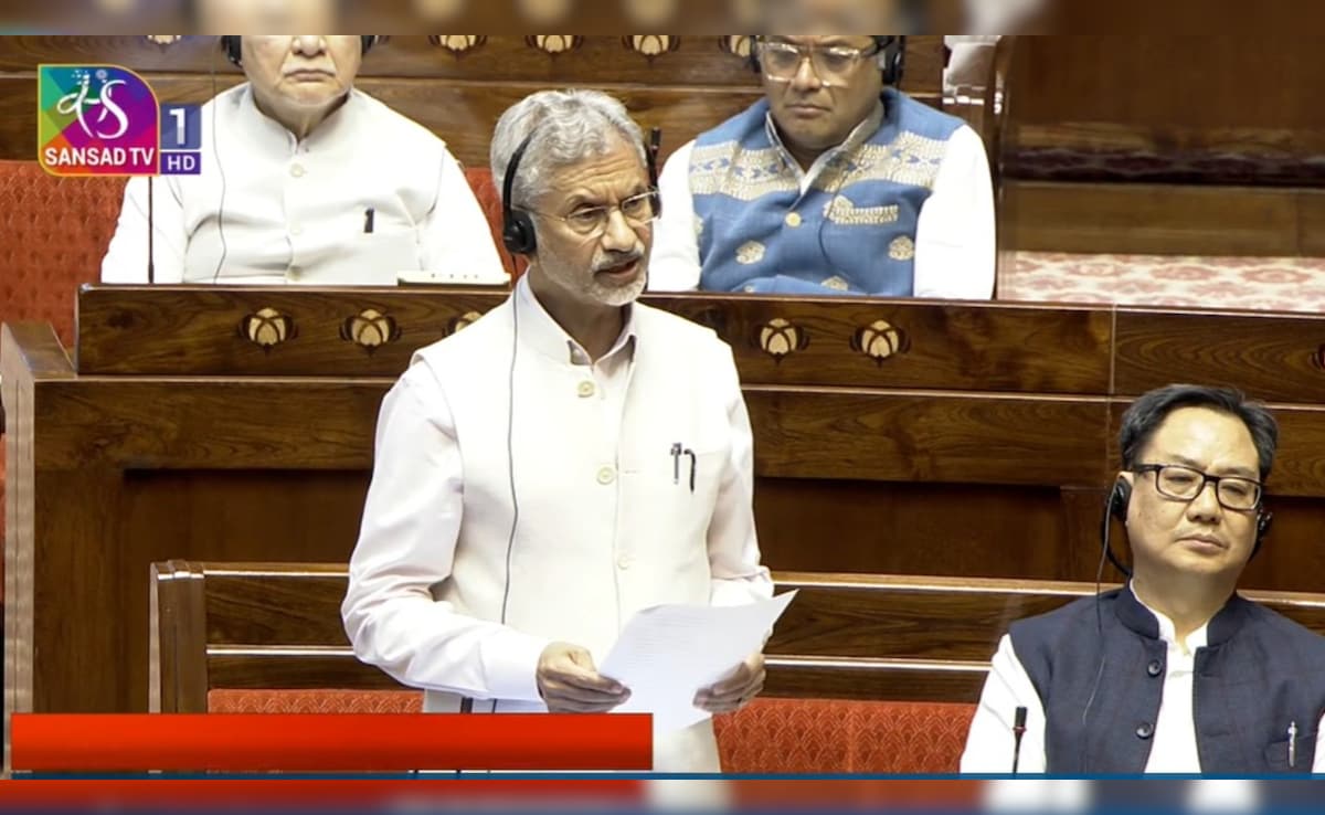 "Every Effort Being Made To Bring Back Stuck Indians": S Jaishankar On Iran War