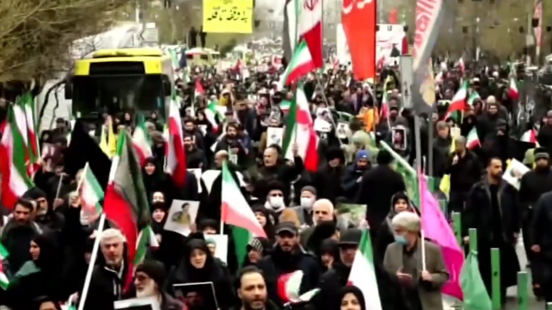 Explosions Hit Tehran During Quds Day Protests After Israel Warning