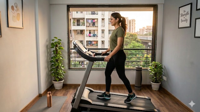 Walking at an incline can double your caloric expenditure