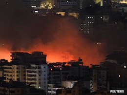 Israeli Airstrikes Pound Beirut Suburb, Hezbollah Warns Israelis