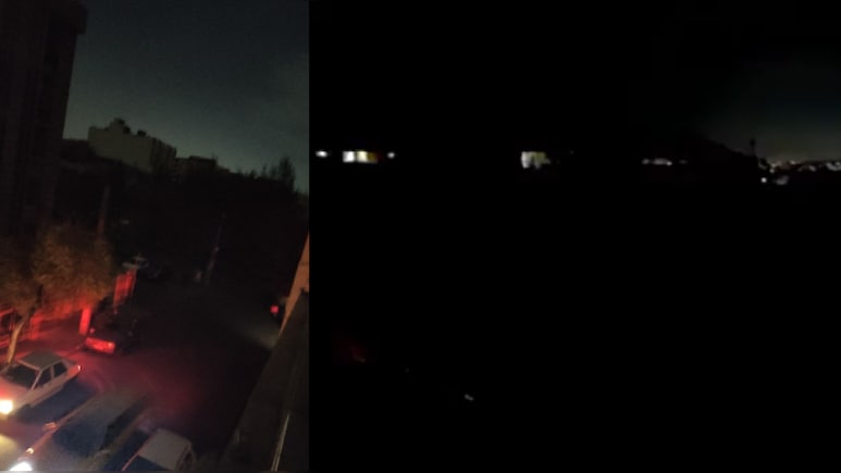 इजरायली हमलों के बाद अंधेरे में डूबी ईरानी राजधानी, तेहरान के कई जिलों में बिजली गुल