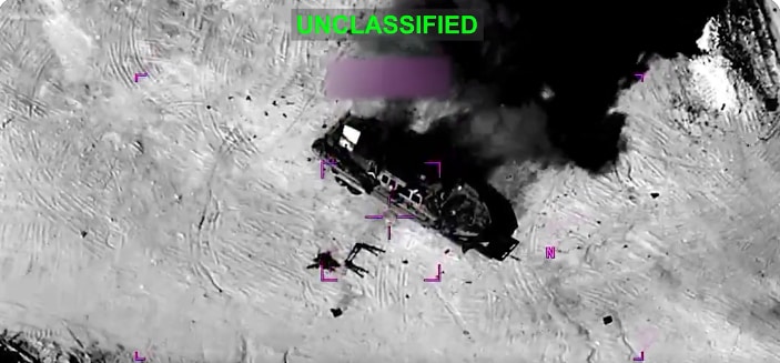 'Threatened, Harassed Global Shipping': US Releases Footage of Strikes On Iranian Naval Vessels — Watch