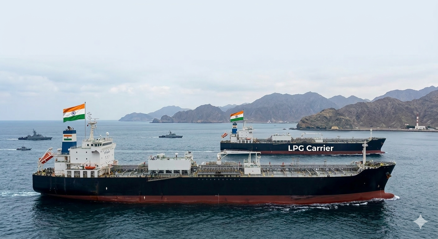ईरान ने दिया 'सेफ पैसेज'... भारतीय झंडे वाले दो LPG जहाजों के लिए खुला होर्मुज का रास्ता