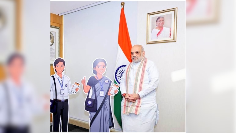 Amit Shah Launches Mascots For India's First 2027 Digital Census