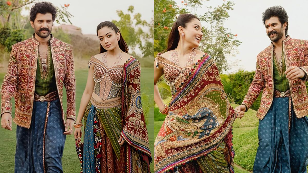 How Vijay Became 'Deccan Prince' And Rashmika 'Lakshmi' At Udaipur Mehendi