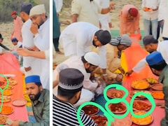 बनारस के बाद अब श्रावस्ती के मंदिर में उड़ाई इफ्तार की दावत, वायरल  VIDEO ने चार को पहुंचाया जेल