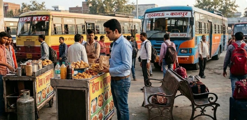 UP Woman Runs Away After Sending Husband To Buy Pakoda At Bus Stand