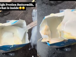 Viral Video: Man Flags 'Foreign Substance' In Amul High Protein Buttermilk, Company Responds