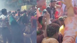 सीएम के स्वागत मंच के पास फायर शॉट से हादसा, दस घायल, तीन को इंदौर किया रैफर