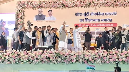 कोटा&ndash;बूंदी ग्रीनफील्ड एयरपोर्ट का शिलान्यास, पीएम मोदी बोले-हाड़ौती के विकास को मिलेगी नई उड़ान