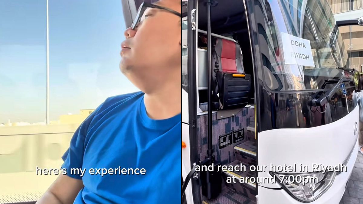 Influencer Drives From Doha To Riyadh To Escape Iran War. His Journey Is A Viral Video