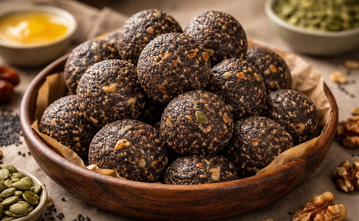 Black Sesame Seeds Ladoo: PCOD और हार्मोनल इंबैलेंस में मददगार है ये देसी सुपरफूड, बालों के लिए भी है फायदेमंद