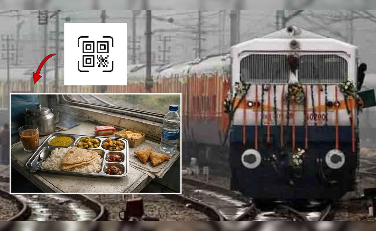 IRCTC ने यात्र&zwj;ियों के ल&zwj;िए शुरू की नई सुव&zwj;िधा, एक QR कोड से पता चल जाएगा खाना क&zwj;ितना है पुराना
