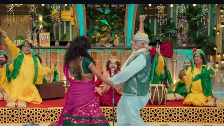 VIDEO: कपिल-सुनील ने रवि किशन के सामने ही उड़ाया गर्दा, गाया- एसी 16 पे चले तो लगती है ठंडवा, जिंदगी झंडवा, फिर भी घमंडवा