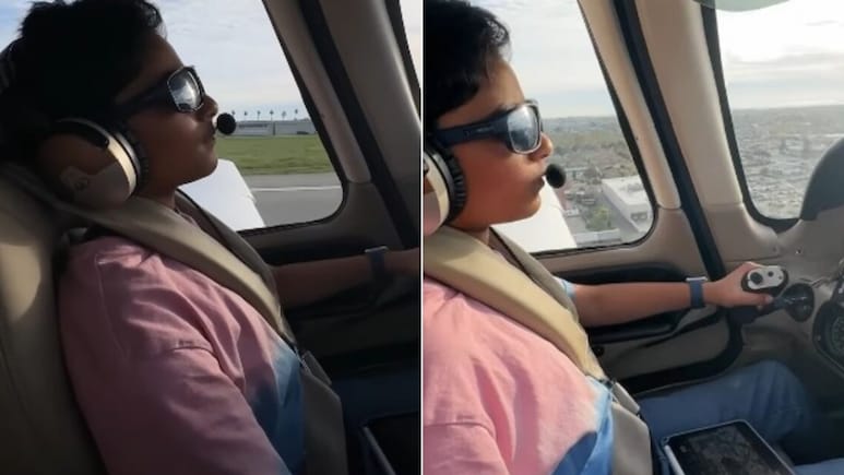 11 साल का बच्चा उड़ा रहा प्लेन! छोटे पायलट ने की ऐसी लैंडिंग, देखकर किसी भी नहीं हो रहा यकीन