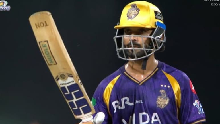 MI vs KKR:  अरे! 37 का वेटरन या 37 का जवान, ये अजिंक्य रहाणे ने कौन सा चवनप्राश खा लिया? पावरफुल इंपैक्ट से सभी हैरान
