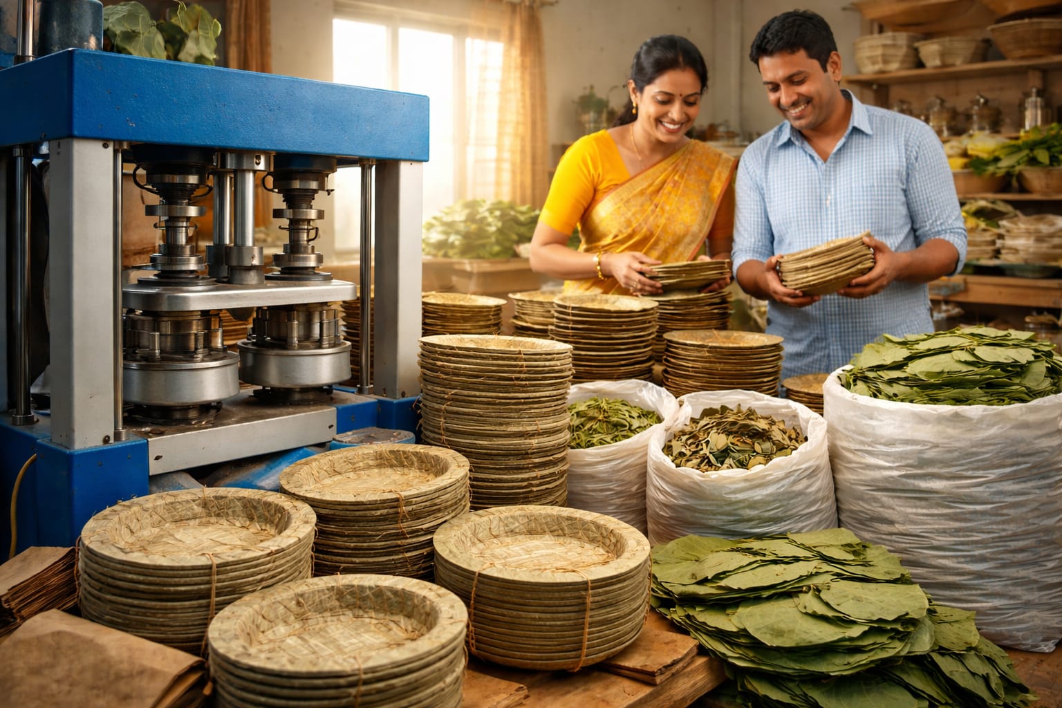 Business idea: नौकरी के साथ घर बैठे शुरू करें दोना-पत्तल का बिजनेस, हर महीने 1 लाख तक की मोटी कमाई! जानें कैसे